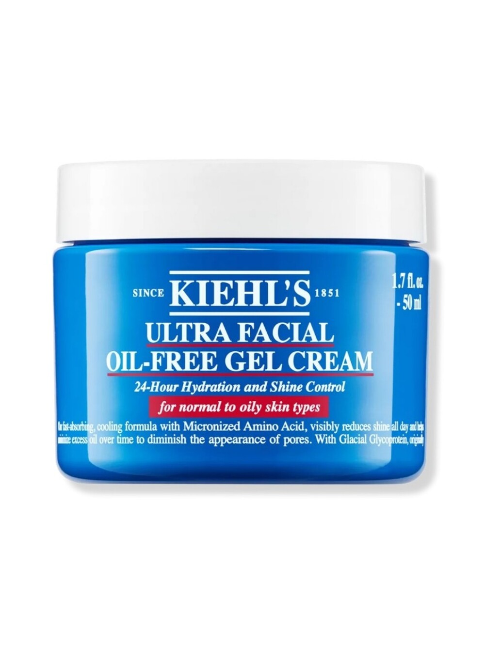 NWT KIEHLS ULTRA FACIAL OIL FREE GEL CREAM